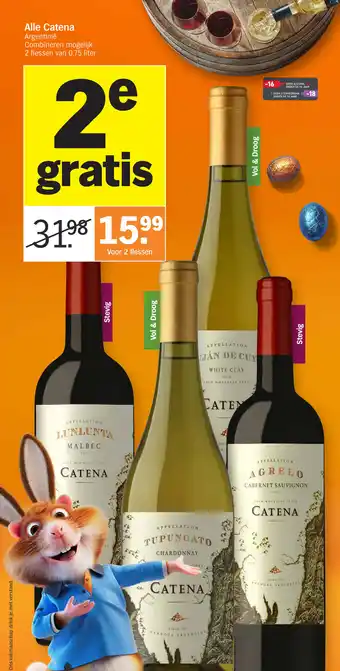 Albert Heijn Alle Catena aanbieding