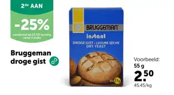 AVEVE Bruggeman droge gist aanbieding