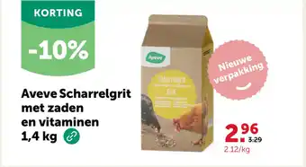 AVEVE Aveve Scharrelgrit met zaden en vitaminen 1.4KG aanbieding