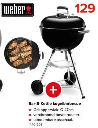 Euroshop Bar-B-Kettle kogelbarbecue aanbieding