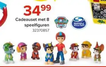 Euroshop Cadeauset met 8 speelfiguren aanbieding