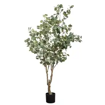 Leen Bakker Kunstplant Eucalyptus in pot - groen - 180 cm aanbieding