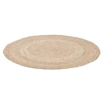 Leen Bakker Tapijt Madras - naturel - Ø180 cm aanbieding