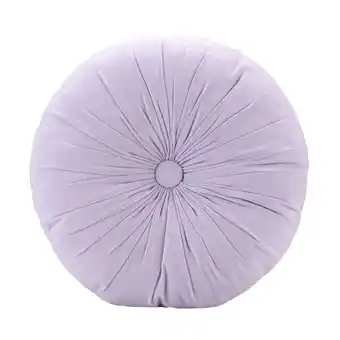 Leen Bakker Sierkussen Rosa - lila - Ø40 cm aanbieding