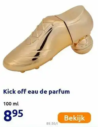 Action Kick off eau de parfum aanbieding