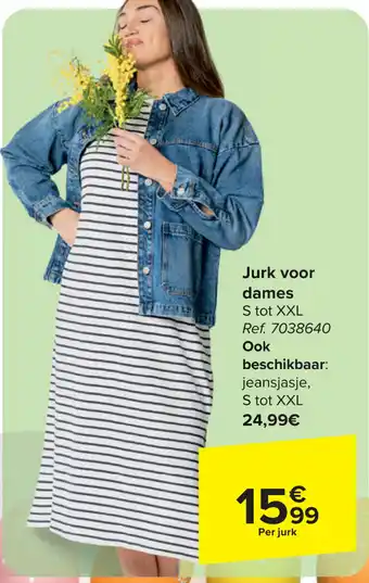 Carrefour Jurk voor dames aanbieding