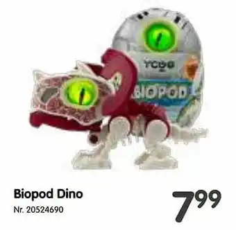 Fun Biopod dino aanbieding