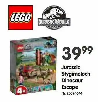 Jurassic stygimoloch dinosaur escape