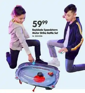 Beyblade speedstorm motor strike battle set