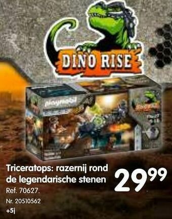 Fun Triceratops: razernij rond de legendarische stenen aanbieding
