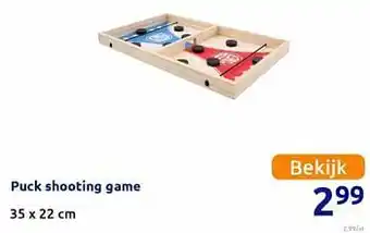 Action Puck shooting game aanbieding