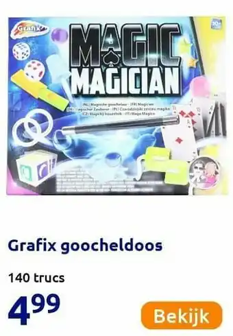 Action Grafix goocheldoos aanbieding