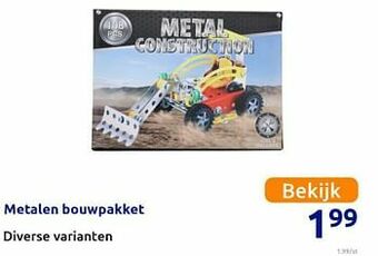 Action Metalen bouwpakket aanbieding
