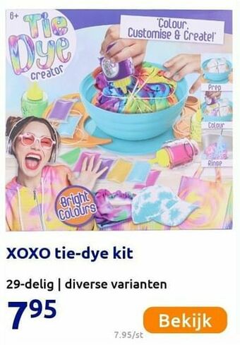 Xoxo tie-dye kit