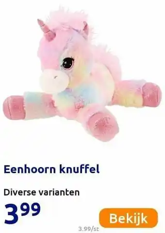 Eenhoorn knuffel