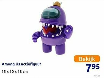 Action Among us actiefiguur aanbieding