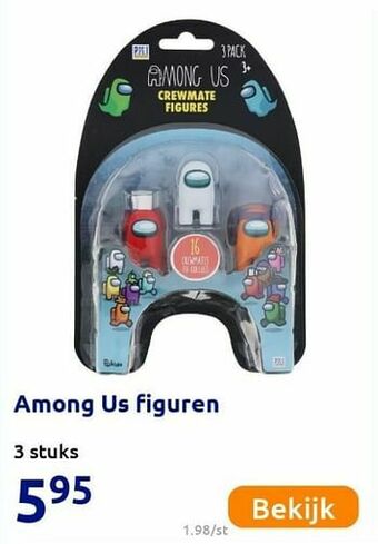 Action Among us figuren aanbieding