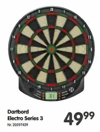 Dartbord electro series 3