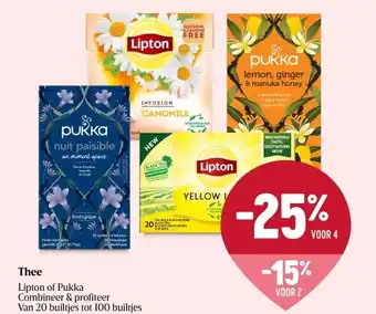 Delhaize Thee aanbieding