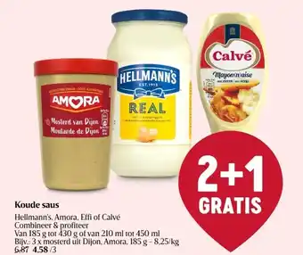 Delhaize Koude saus aanbieding