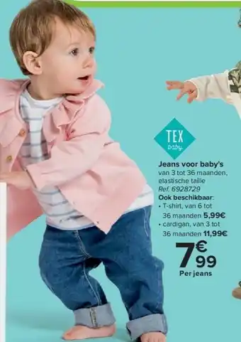 Carrefour Jeans voor baby’s aanbieding