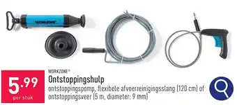 ALDI WORKZONE Ontstoppingshulp aanbieding