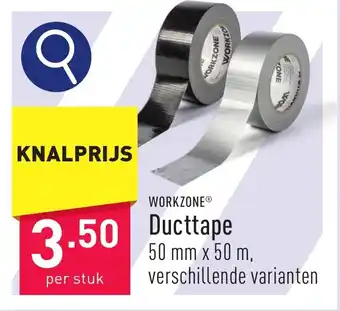 ALDI WORKZONE Ducttape aanbieding