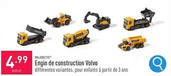 MAJORETTE Engin de construction Volvo