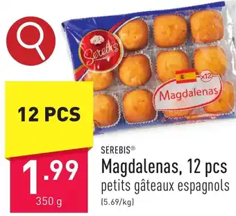 SEREBIS Magdalenas, 12 pcs. 350g