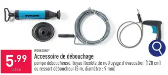 ALDI WORKZONE Accessoire de débouchage aanbieding
