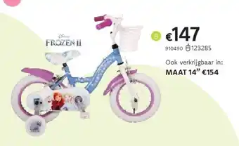 Dreamland KINDERFIETS DISNEY FROZEN II 12” aanbieding