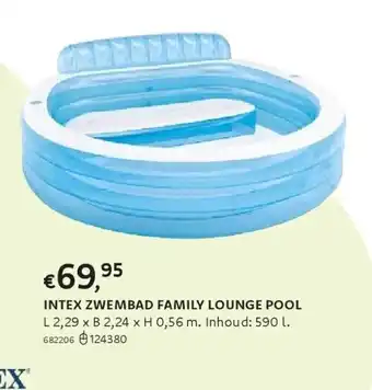 Dreamland INTEX ZWEMBAD FAMILY LOUNGE POOL aanbieding