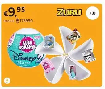 Dreamland MINI BRANDS - 5 VERRASSINGEN DISNEY STORE EDITION SERIES 2 aanbieding