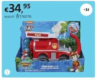 Dreamland PAW PATROL MARSHALL’S DELUXE ELEPHANT VEHICLE aanbieding