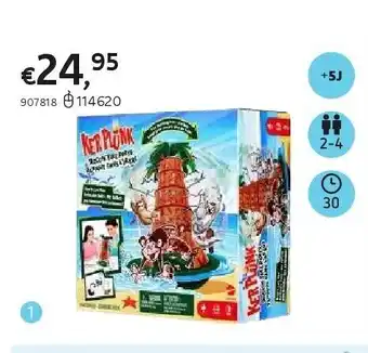 Dreamland MATTEL GAMES SPEL TUMBLIN MONKEYS TREE PARTY aanbieding