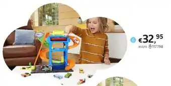 Dreamland MATTEL HOT WHEELS WASSTRAAT MET DRAAIENDE TUNNEL aanbieding