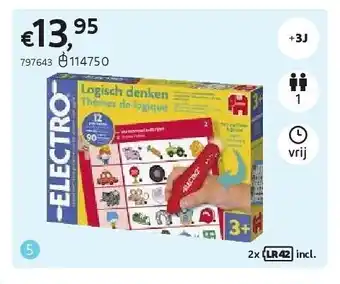 Dreamland ELECTRO WONDERPEN LOGISCH DENKEN aanbieding