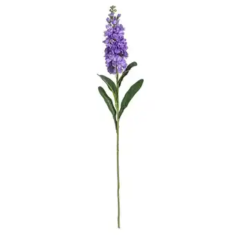 Kunstbloem Matthiola - paars - 80 cm