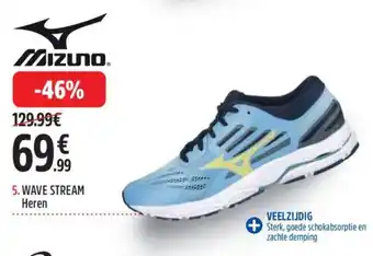 Intersport Mizuno WAVE STREAM Heren aanbieding