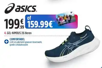 Intersport asics GEL-NIMBUS 26 Heren aanbieding