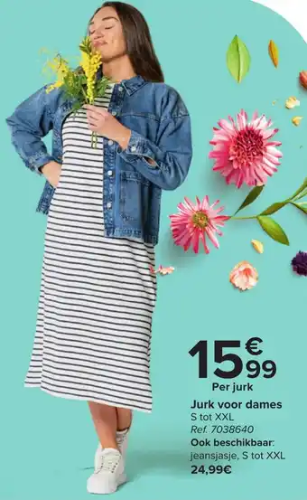 Carrefour Jurk voor dames aanbieding