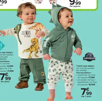 Carrefour T-shirt voor baby's aanbieding