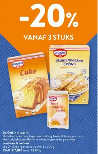 OKay Dr. Oetker of Imperial aanbieding