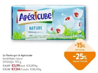 OKay La Vache qui rit Apéricube/ stuk aanbieding