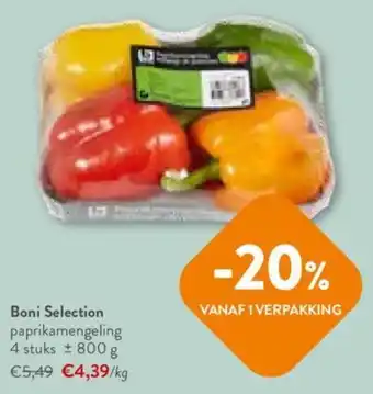 OKay Boni Selection paprikamengeling 4 stuks 800 g aanbieding