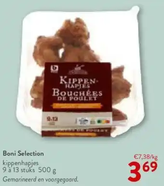 OKay Boni Selection kippenhapjes 9 a 13 stuks 500 g aanbieding
