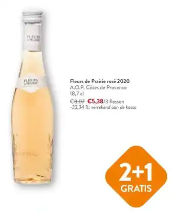 OKay Fleurs de Prairie rosé 2020 A.O.P. Côtes de Provence 18,7 cL aanbieding