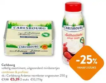 OKay Carlsbourg volledig assortiment, uitgezonderd minibotertjes aanbieding