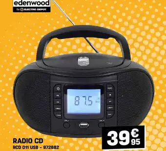 Electro Depot RADIO CD aanbieding