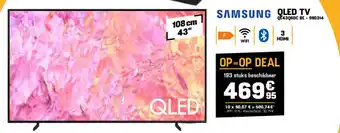 Electro Depot Samsung QLED TV aanbieding